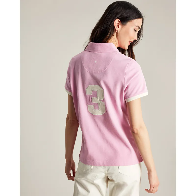 Joules Beaufort Polo Shirt - Light Pink-2